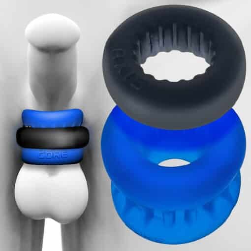 Ox - balls Ultracore Core Ballstretcher with Axis Ring - Blue Ice - Image 3
