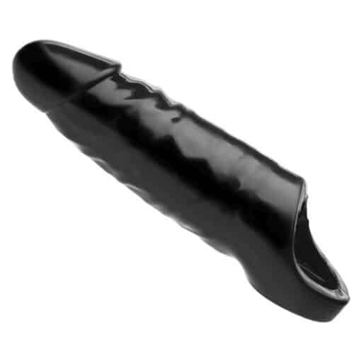 Master Series XL Black Mamba Cock Enhancer Sheath Black 7 Inch - Image 2