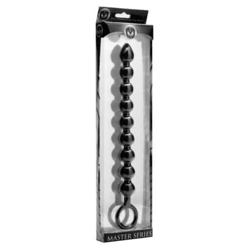 Master Series Pathicus Nine Bulb Silicone Anal Beads