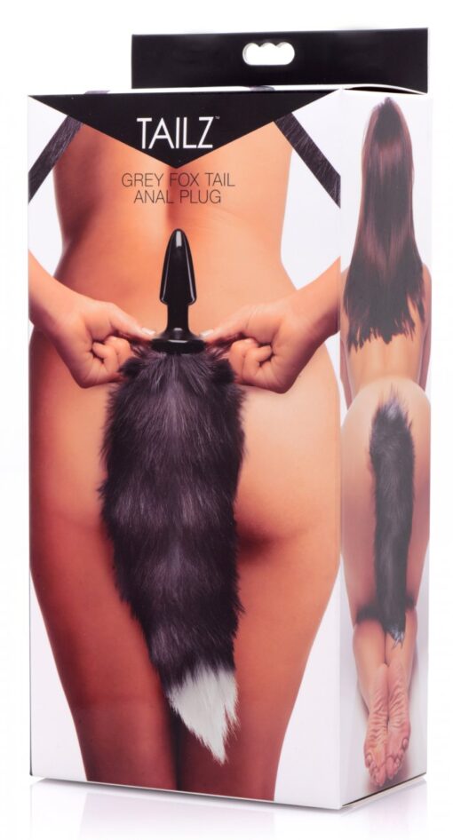 Tailz - Fox Tail Anal Plug - Gray