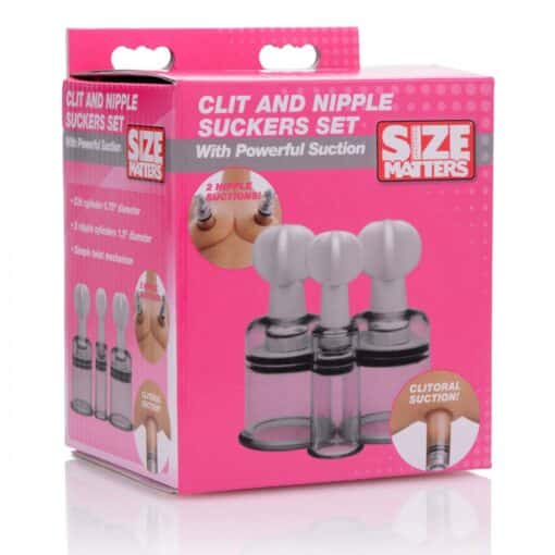 Size Matters Clit and Nipple Suckers Set