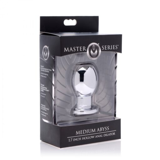 Master Series Medium Abyss 1.7 Inch Hollow Anal Dilator