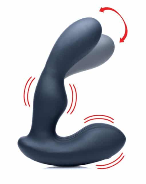 Alpha pro 7X P-Stroke Silicone Prostate Stimulator with Stroking Shaft - Image 3