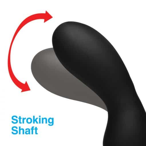 Alpha pro 7X P-Stroke Silicone Prostate Stimulator with Stroking Shaft - Image 6