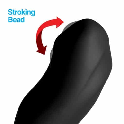 Alpha Pro 7X Bendable Prostate Stimulator with Stroking Bead - Image 4