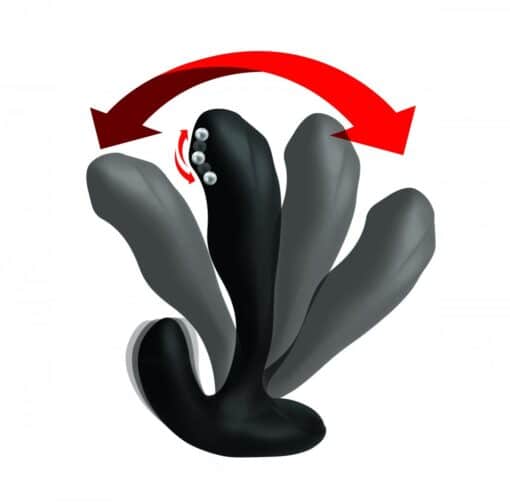 Alpha Pro 7X Bendable Prostate Stimulator with Stroking Bead - Image 6