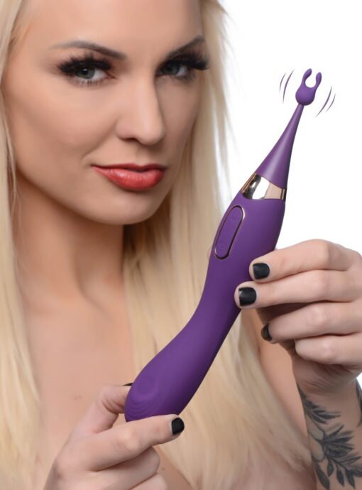 Inmi Pulsing G-spot Pinpoint Silicone Vibrator with Attachments - Image 6