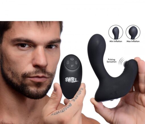 Worlds First Remote Control Inflatable 10X and Tapping Silicone Prostate Vibrator - Image 5