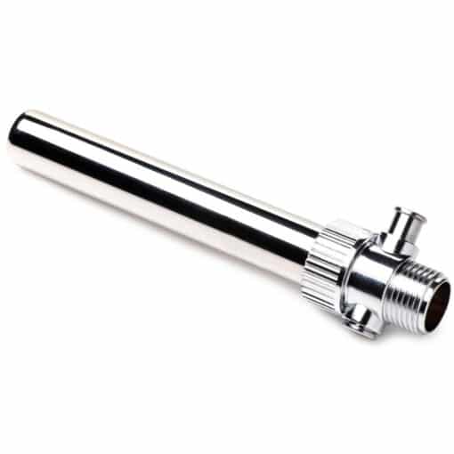 Clean Stream Enema Nozzle Stainless Steel with Quick Shut Off/On Valve - Image 2