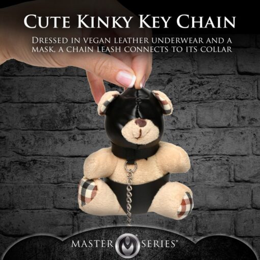 Master Series Hooded Teddy Bearz Keychain - Tan - Image 7