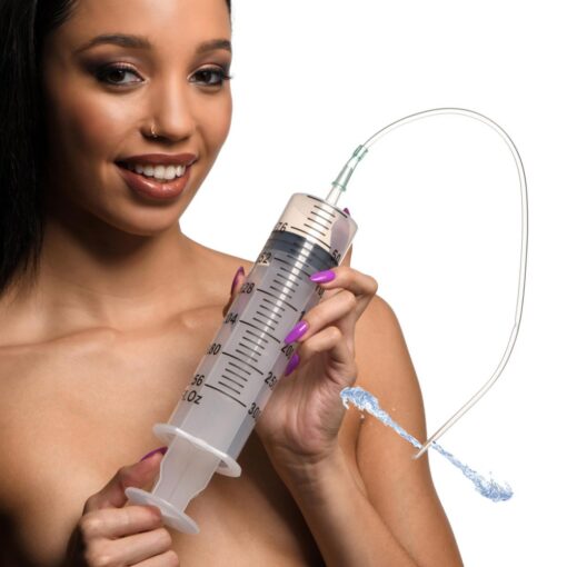 Clean Stream Enema Syringe with Tube - 300ml - Image 4