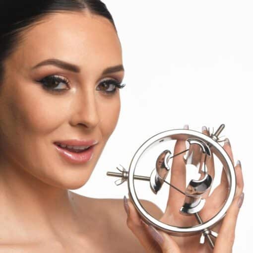 Master Series Forced Spread Stainless Steel Anal Explorer - Image 7