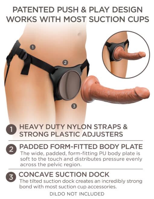 King Cock Elite Comfy Body Dock Strap-On Harness - Image 2