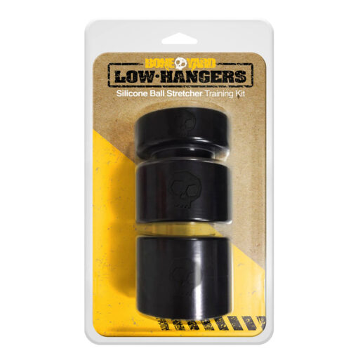 Boneyard Low Hangers Silicone Ball Stretchers (3 per Set) - Black