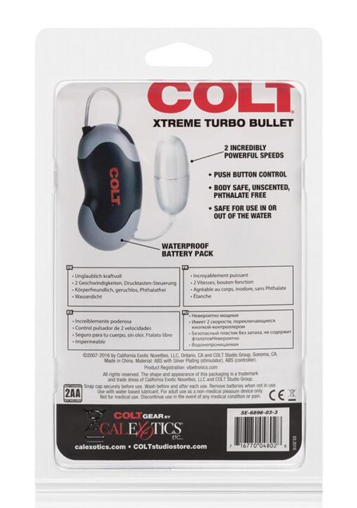 COLT Xtreme Turbo Bullet Waterproof Silver - Image 3