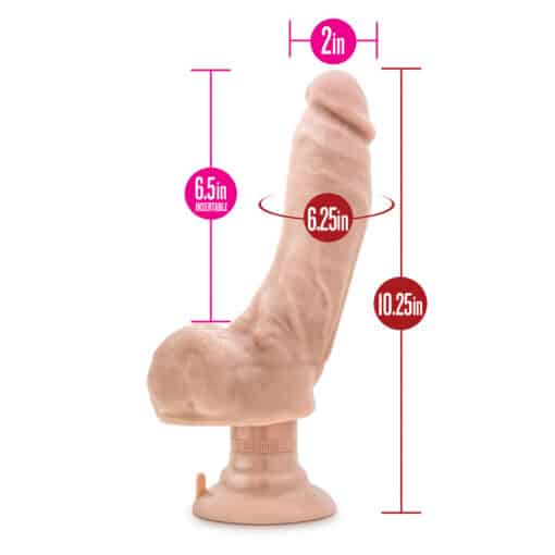 Loverboy Doctor Love Dildo with Balls 10.25in - Vanilla - Image 2