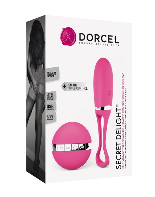 Dorcel - Secret Delight - Pink Remote Control Vibrating Egg