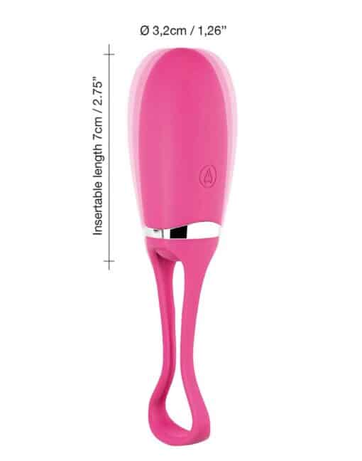 Dorcel - Secret Delight - Pink Remote Control Vibrating Egg - Image 4