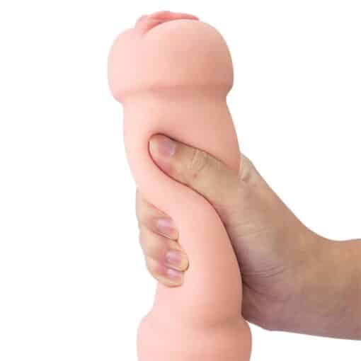 Lovetoy - Training Master Double Side Stroker Vagina and Mouth - Image 2