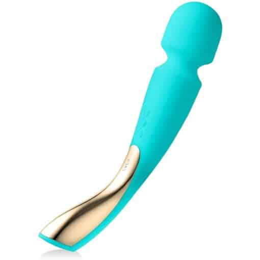 Lelo Smart Wand 2 Rechargeable Body Massager - Medium - Aqua Green - Image 3