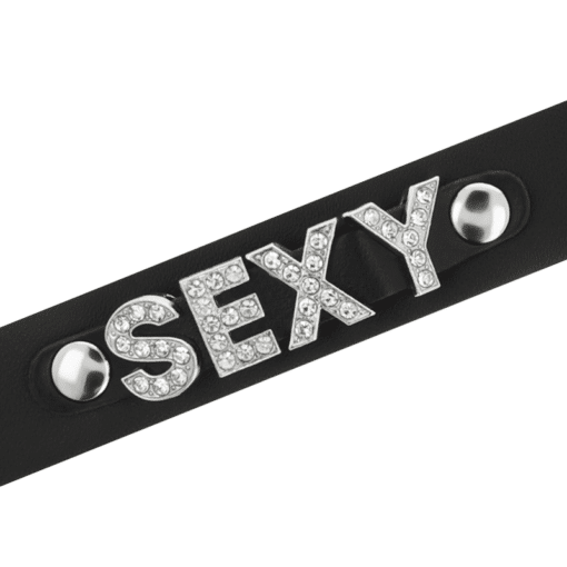Coquette Chic - Hand Crafted Choker Vegan Leather - Sexy - Image 3