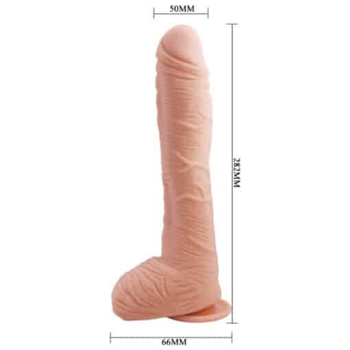 Baile Alex 28cm Lifelike Skin Dildo - Image 3