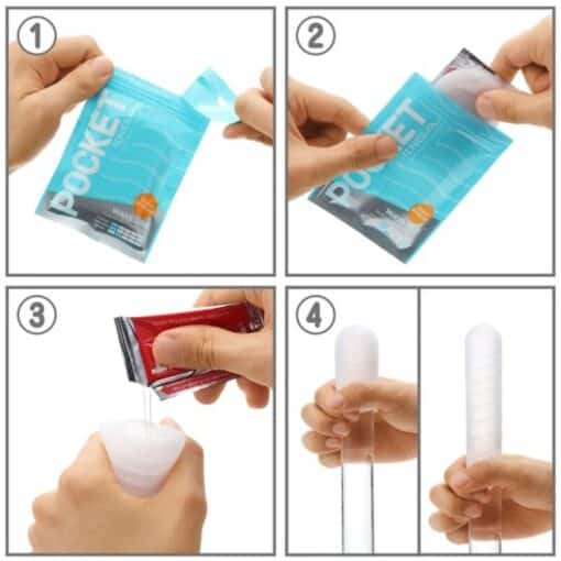 Tenga Pocket Mini Masturbator - Crystal Mist - Image 2