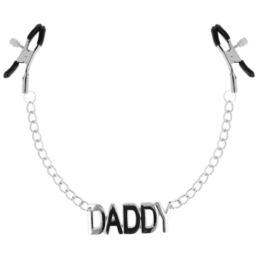 Fetish Nipple Clamps With Chain - Daddy