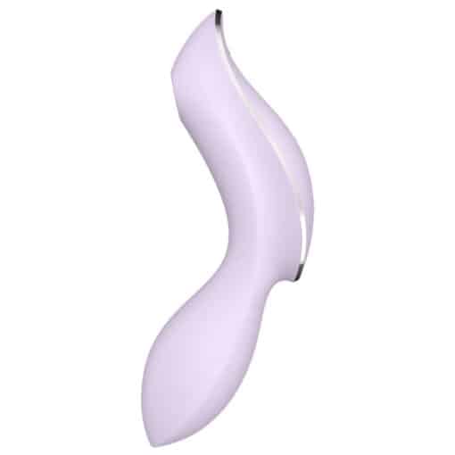 Satisfyer - Curvy Trinity 2 Stimulator & Vibratator - Purple - Image 2