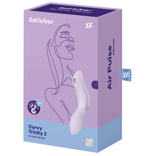 Satisfyer - Curvy Trinity 2 Stimulator & Vibratator - Purple