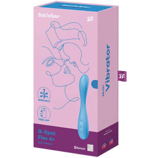 Satisfyer -  G-Spot Flex 4+ Multi Vibrator - Blue