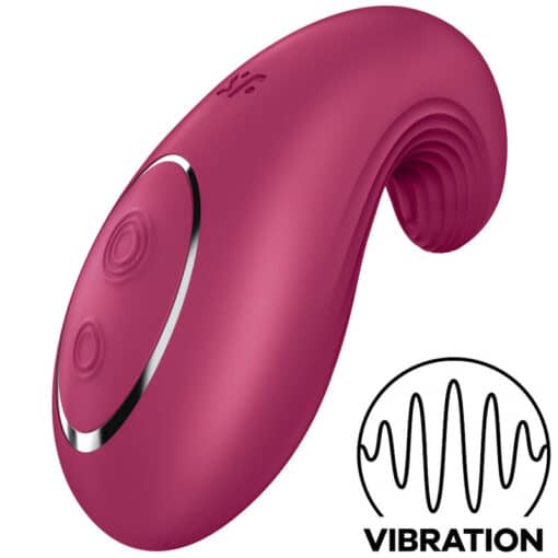 Satisfyer - Dipping Deliight Lay-on vibrator - Red - Image 4