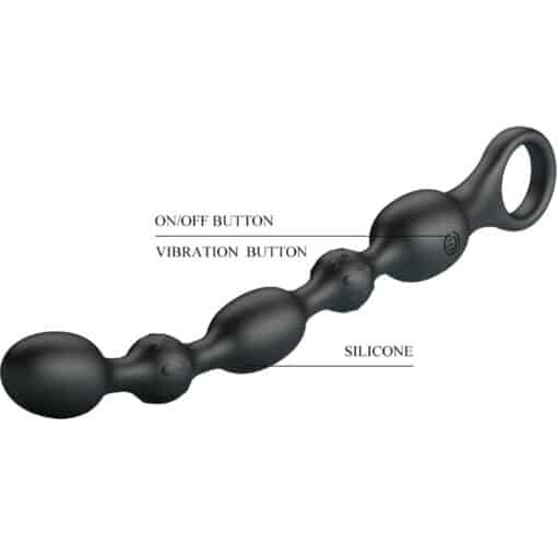 Pretty Love - Van Anal Beads 10 Vibrations Rechargeable Silicone - Image 4