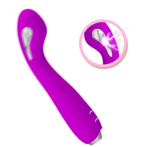 Pretty Love - Hector Electroshock Rechargeable Vibrator - Rose - Image 5