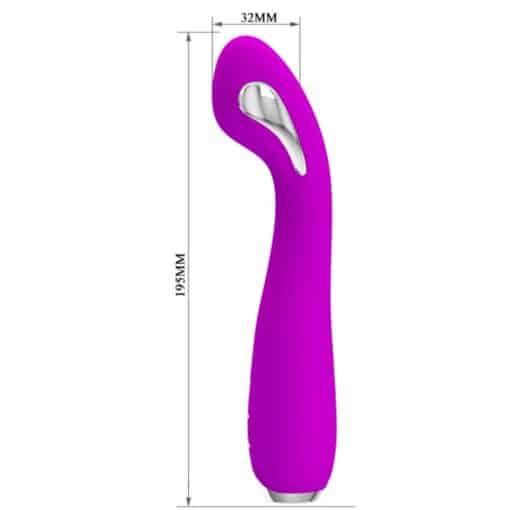 Pretty Love - Hector Electroshock Rechargeable Vibrator - Rose - Image 7