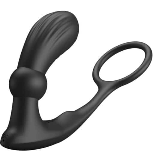 Pretty Love - Warren Anal Ring & Vibrator Black - Image 2