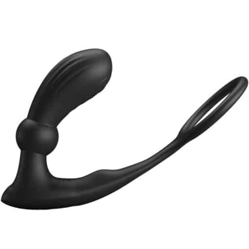 Pretty Love - Warren Anal Ring & Vibrator Black - Image 5