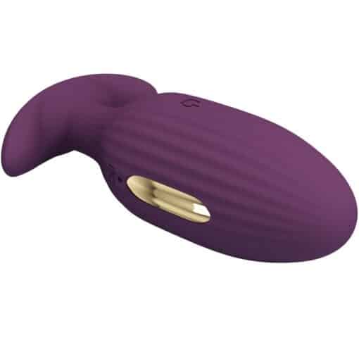 Pretty Love - Jefferson App Controlled Electroshock Anal Plug - Purple - Image 2