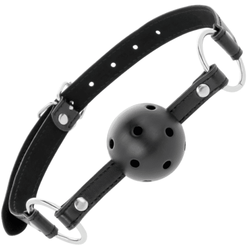 Blackness Black Breathable Ball Gag