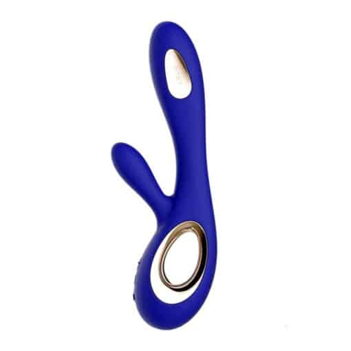 Lelo Soraya Wave Vibrator Rabbit - Midnight Blue - Image 2