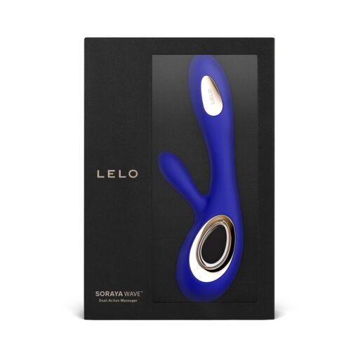 Lelo Soraya Wave Vibrator Rabbit - Midnight Blue