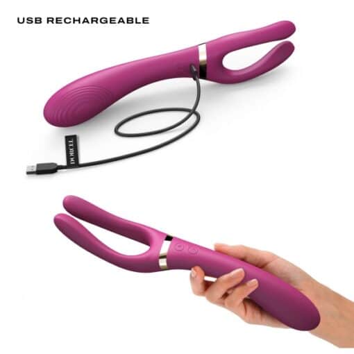 Dorcel - Infinite Joy - Purple Multi-Function Stimulator - Image 2