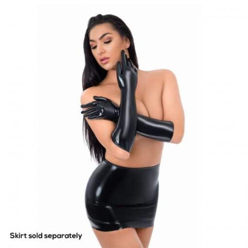 Me You Us Latex Full Length Glove - Small - Image 3