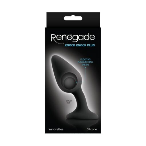 Renegade Knock Knock Plug - Black