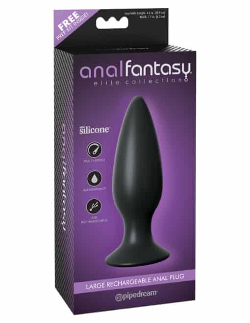 Anal Fantasy Elite Collection Large Rechargeable Anal Plug