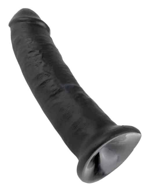 King Cock Dildo 9in - Black - Image 3