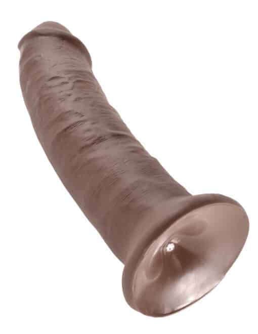 King Cock 9" Cock - Brown - Image 3