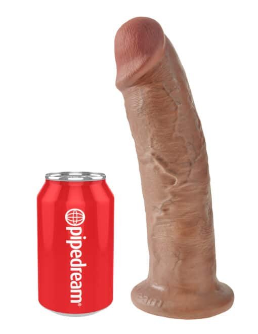 King Cock 10" Cock Tan - Image 2