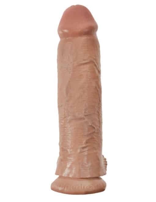 King Cock 12" Cock with Balls Brown Tan - Image 3
