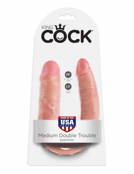 King Cock U-Shaped Medium Double Trouble